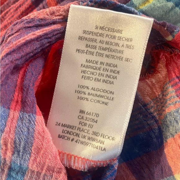 BDG Urban Outfitters Gauze button down Size Medium - Picture 9 of 9